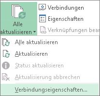 Verbindungseigenschaften