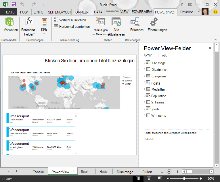 Zu viele verfügbare Tabellen in der Excel-Arbeitsmappe