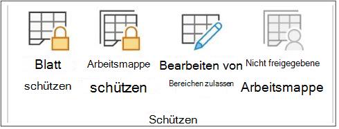 Blatt schützen