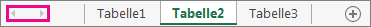 Register-Scrollschaltflächen