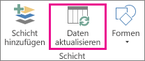 'Daten aktualisieren' auf der Registerkarte 'Start'