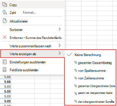 Anzeigen als