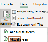 Mauszeiger auf den Befehl 