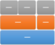 SmartArt-Grafiklayout 'Architekturlayout'