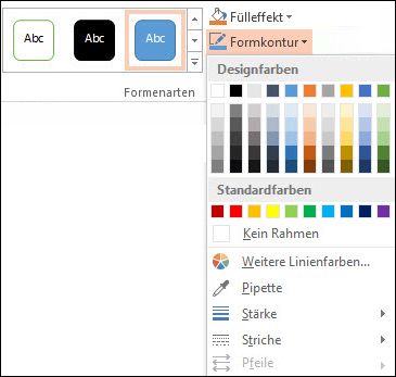 Befehl 'Formkontur'
