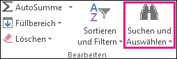 Suchen & Auswählen in der Gruppe 