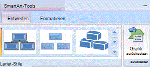 SmartArt-Tools – Zurücksetzen