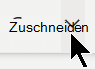 Die Option Zuschneiden auf der Registerkarte Bild aus.