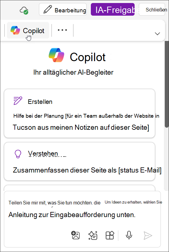 Zugreifen auf die Schaltfläche 