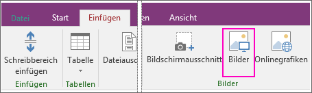 Screenshot der Schaltfläche 