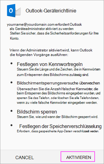 Aktivieren