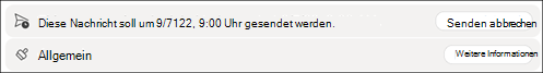Senden abbrechen
