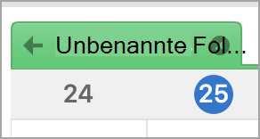 Neues Kalenderfenster schließen