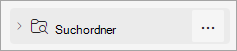 Screenshot: Suchordner