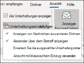 Unterhaltungseinstellungen