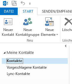 Klicken Sie unter 