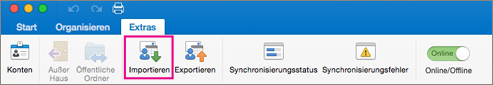 Klicken Sie auf der Registerkarte 
