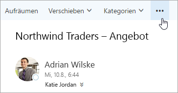 Ein Screenshot der Schaltfläche 