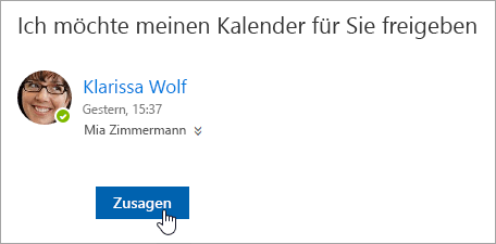 Screenshot der Schaltfläche 