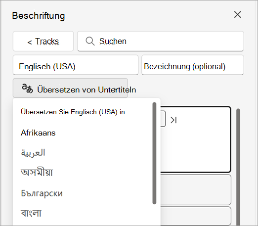 Dropdownliste 