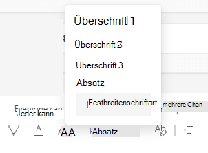 Die Schaltfläche 