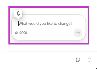 Screenshot des Dragon Copilot KI-Assistenten zum Erstellen von Vorlagen mit einem für die Diktierfunktion vorbereiteten Textfeld, wobei der KI-Assistent hervorgehoben ist.