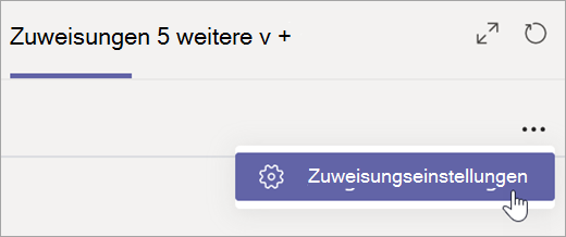Wählen Sie auf der Registerkarte „Aufgaben“ die Option „Aufgabeneinstellungen“ aus.
