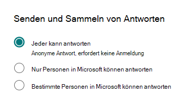 Screenshot der Option 