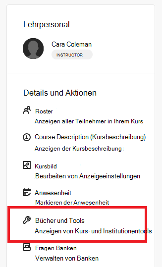 Blackboard Bücher und Tools Microsoft Education Link