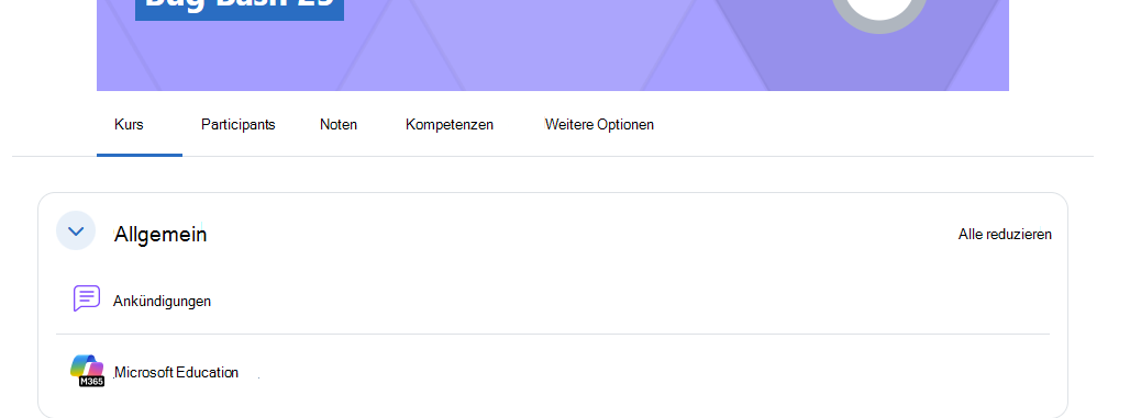 Moodle click Microsoft Education