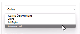 Externes Tool
