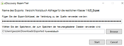 Exportschlüssel