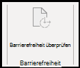 Registerkarte für Barrierefreiheit