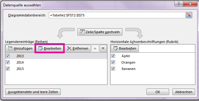 Das Dialogfeld 