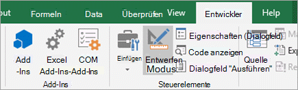 Entwurfsmodus