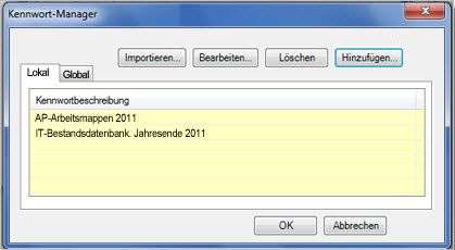 Kennwort-Manager