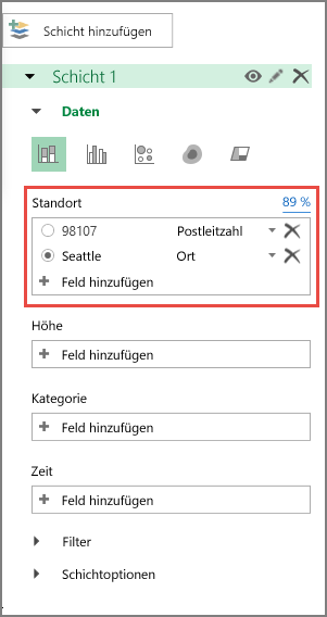 Postleitzahl als Postleitzahl erkannt