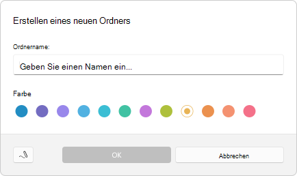 Screenshot des Dialogfelds 