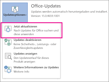 Jetzt aktualisieren