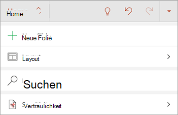 Screenshot der Schaltfläche 