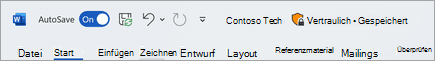 Screenshot der Titelleiste einer Datei mit der Bezeichnung 