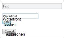 Suchen in Mobile Viewer für Excel