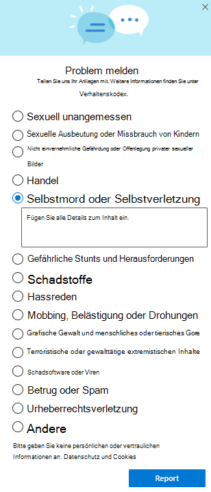 Screenshot des Dialogfelds 