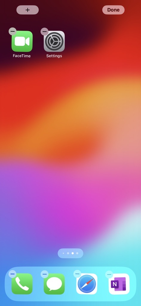 Aktivieren von Widgets auf dem iOS-Startbildschirm