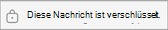 Diese Nachricht ist verschlüsselt.
