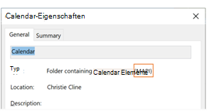 Sie können überprüfen, ob Ihr Kalender die neue REST-Schnittstelle oder MAPI-Schnittstelle verwendet.