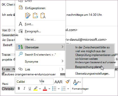 Übersetzen beim Verfassen