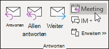 Mit Besprechung antworten