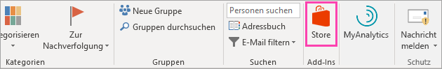 Screenshot der Schaltfläche 