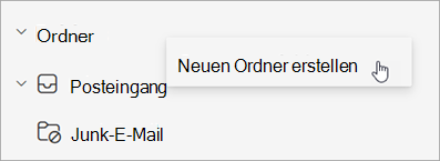 Screenshot: Auswahl von 